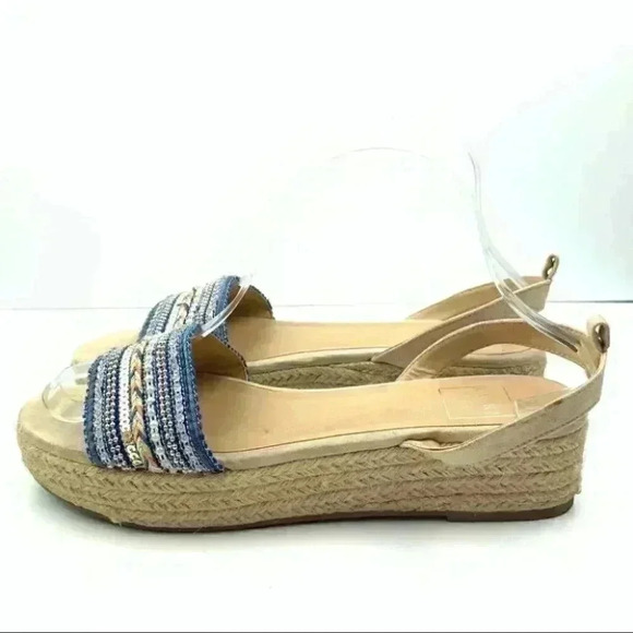 Kaari Blue Jessie Espadrille sandal 9 flatforms - Picture 4 of 11